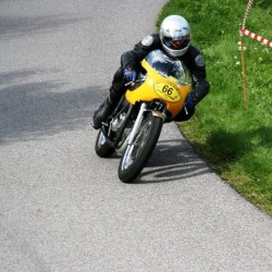 Alain et sa Triumph