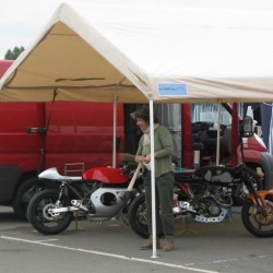 Installation sur le paddock de Carole